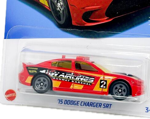 HotWheels '15 دودج تشارجر SRT (أحمر) 2024 HW الاستجابة الأولى in Kuwait
