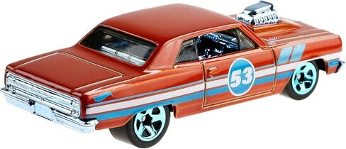 هوت ويلز برتقالي وأزرق الذكرى السنوية 53 '64 شيفيل SS 1/5 DieCast مقياس 1:64 in Kuwait