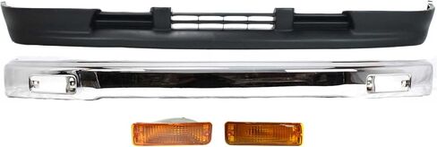 طقم ممتص الصدمات Garage-Pro لسيارة Toyota T100 1993-1998 يستبدل الفولاذ الأمامي بالكروم # 5210134020 TO1002127 8151034010 TO2531118 8152034010 TO2530118 5391134010 TO1095167 in Kuwait