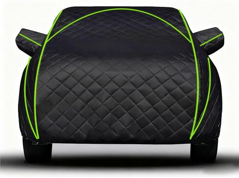 Anti-Hail Car Cover for Corvette C8 Stingray/C8 Coupe/Z06 (2020-2025), Full Outdoor Hail Protection Cover Thick Cotton pad 80 Seasons car Truck Protector Anti-Scratch Breathable in Kuwait