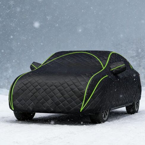 Anti-Hail Car Cover for Corvette C8 Stingray/C8 Coupe/Z06 (2020-2025), Full Outdoor Hail Protection Cover Thick Cotton pad 80 Seasons car Truck Protector Anti-Scratch Breathable in Kuwait