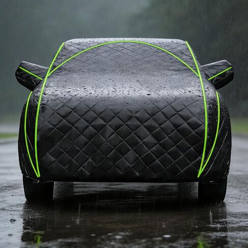 Anti-Hail Car Cover for Corvette C8 Stingray/C8 Coupe/Z06 (2020-2025), Full Outdoor Hail Protection Cover Thick Cotton pad 80 Seasons car Truck Protector Anti-Scratch Breathable in Kuwait