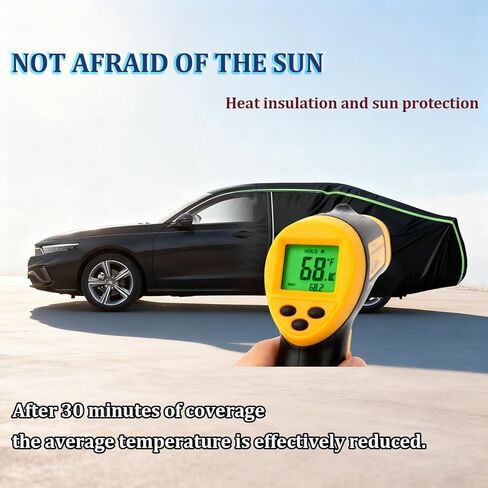 Hail Proof Truck Cover for Toyota Tacoma Hail Protector car Cover Truck Made of Oxford Cloth, Snow and Rain Resistant, and Comes with Windproof Ropes Suitable for All Seasons in Saudi Arabia