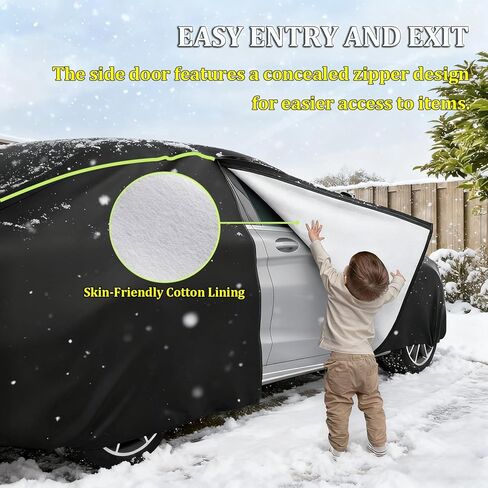Hail Proof Truck Cover for Toyota Tacoma Hail Protector car Cover Truck Made of Oxford Cloth, Snow and Rain Resistant, and Comes with Windproof Ropes Suitable for All Seasons in Saudi Arabia