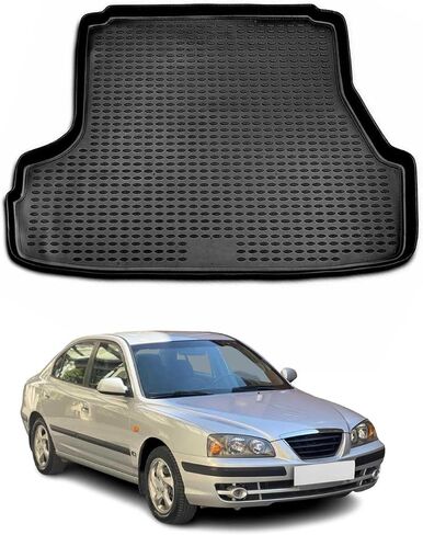 OMAC Floor Mats for Hyundai Elantra 2011-2016 Car Mats All Weather 3D Custom Fit Rubber Mat Waterproof Odorless TPE Floor Liners Laser Measured Non-Slip (Black) in Saudi Arabia