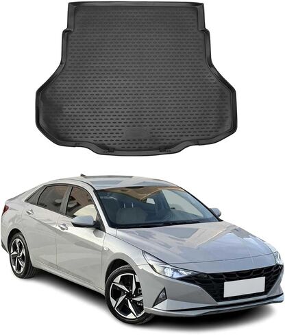 OMAC Floor Mats for Hyundai Elantra 2011-2016 Car Mats All Weather 3D Custom Fit Rubber Mat Waterproof Odorless TPE Floor Liners Laser Measured Non-Slip (Black) in Saudi Arabia