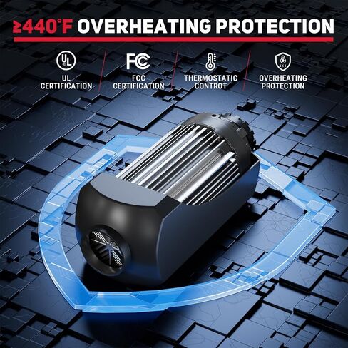 Diesel Heater, 12V 8KW Remote Control & LCD Monitor, All in One with 5L/1.3Gal Fuel Tank, Fast Heating Parking Heater for Car RV Truck Tent Garage Camper in Saudi Arabia