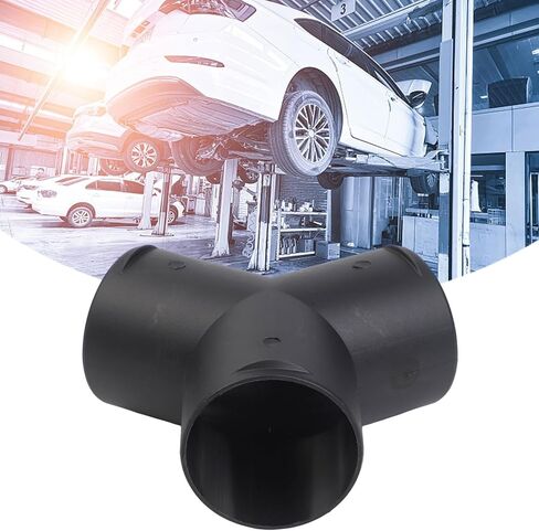 60mm Y Branch Duct Outlet for Air for Diesel Heater, Vent Connector for Eberspacher Webasto Propex, Black Plastic Pipe, 1 Pack in Saudi Arabia