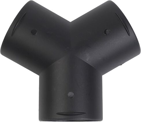 60mm Y Branch Duct Outlet for Air for Diesel Heater, Vent Connector for Eberspacher Webasto Propex, Black Plastic Pipe, 1 Pack in Saudi Arabia
