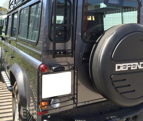 مجموعة إضاءة لوحة ترخيص LED كاملة 3 وات من iJDMTOY OEM-Fit متوافقة مع Land Rover Defender، السلسلة 2A، 3 موديلات، مدعومة بـ 18-SMD Xenon White LED in Kuwait