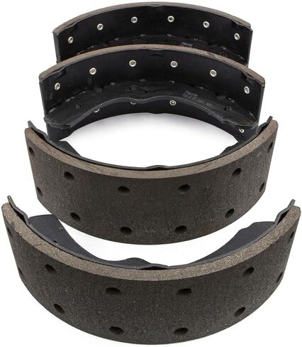 8X Semi-Metallic Brake Pads and Drum Shoe Kit Front and Rear for Isuzu NPR-HD 4.8L 1999-2004, for Isuzu NPR-HD 5.2L 2005-2018, for Isuzu NPR 3.0L 2011-2014, for Isuzu NPR 5.7L 1997-2003 in Saudi Arabia