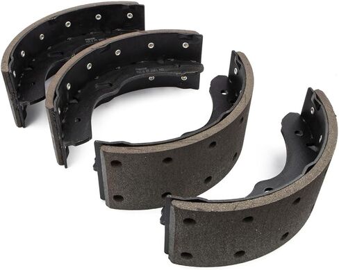 8X Semi-Metallic Brake Pads and Drum Shoe Kit Front and Rear for Isuzu NPR-HD 4.8L 1999-2004, for Isuzu NPR-HD 5.2L 2005-2018, for Isuzu NPR 3.0L 2011-2014, for Isuzu NPR 5.7L 1997-2003 in Saudi Arabia