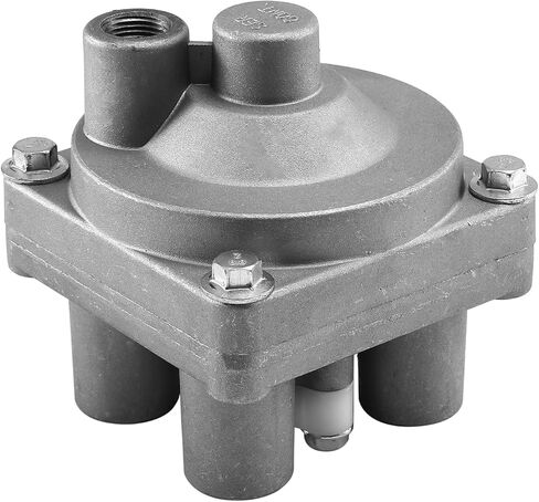 WA110415 Air Brake Service Relay Valve 4-Port, 4 PSI, 3/8 NPT Control & Delivery Ports, 3/4" Reservoir Port Fits For Various Air Brake Systems Replaces Sealco 110415, Haldex 110415X in Saudi Arabia