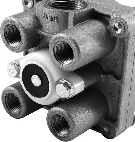 WA110415 Air Brake Service Relay Valve 4-Port, 4 PSI, 3/8 NPT Control & Delivery Ports, 3/4" Reservoir Port Fits For Various Air Brake Systems Replaces Sealco 110415, Haldex 110415X in Saudi Arabia