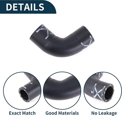 Radiator Hose for Audi Q7 2011 Rubber 1 Pcs Coolant Pipe in Kuwait