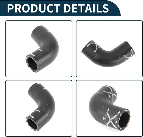 Radiator Hose for Audi Q7 2011 Rubber 1 Pcs Coolant Pipe in Kuwait