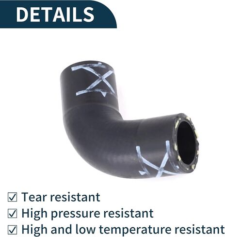 Radiator Hose for Audi Q7 2011 Rubber 1 Pcs Coolant Pipe in Kuwait