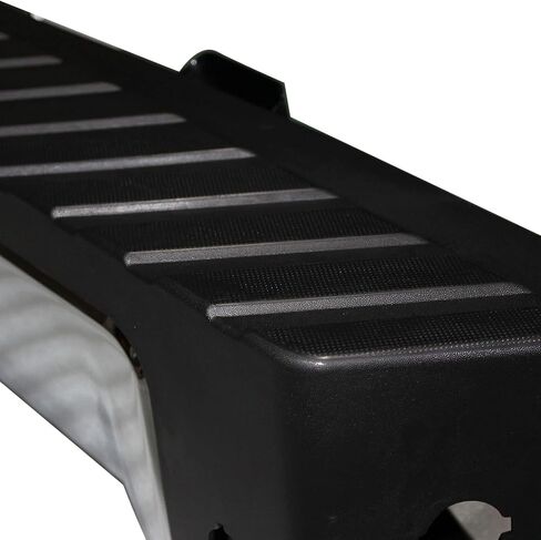 2009-2014 F-150 Rear Bumper,Chrome Steel Rear Step Bumper Assembly Compatible with 2009 2010 2011 2012 2013 2014 Ford F150 F-150 Styleside with Parking Assist Sensor Holes,FO1103166 in Kuwait