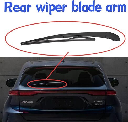 Rear wiper blade arm For Toyota Venza 2021 2022 2023 2024 XLE LE Limited Nightshade Rear back windshield wiper blade arm in Kuwait