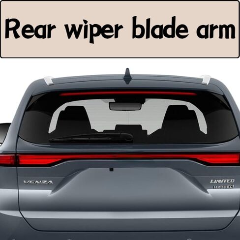 Rear wiper blade arm For Toyota Venza 2021 2022 2023 2024 XLE LE Limited Nightshade Rear back windshield wiper blade arm in Kuwait