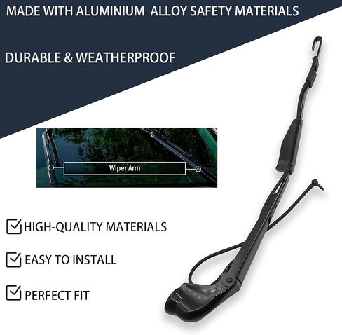 42551 Windshield Rear Wiper Arm Compatible with Chevrolet Cadillac GMC 2002-2006 Escalade ESV EXT 2001-2006 Suburban 1500 2500 Tahoe 2001-2006 GMC Yukon XL 1500 2500 Replace OE 15711688 in Saudi Arabia