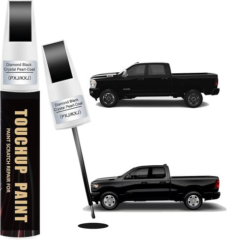 Diamond Black Crystal Pearl-Coat(PXJ/KXJ) Car Paint Touch Up Pen for Dodge,2-In-1 Color Accurate Touch Up Car Scratch Repair Paint Match Dodge Series Automotive Scratch Remover for Nicks&Chips Repair in Saudi Arabia