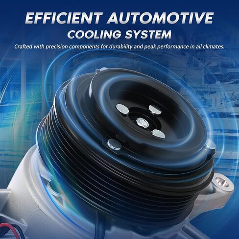 Air Conditioning Compressor Replacement for 3.5L 2009-2014 Nissan Maxima Murano, 2011-2015 Quest, 2013 2014 Pathfinder, AC Compressor 2013 Infiniti JX35, 2014-2015 QX60 CO11319C in Saudi Arabia