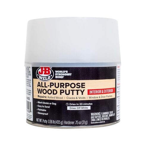J-B Weld 40003 Wood Restore Repair Putty - 0.75 Pt. Putty, 0.75 Oz. Hardener in Kuwait