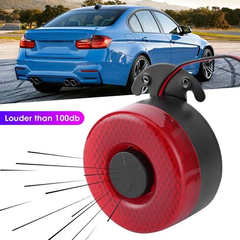 Reversing Horn, Vehicle Warning Horn Backup Alarm Speaker Universal Auto Car Buzzer Loud Clear Sound Over 100dB ABS Durable Construction Easy Wiring Protection Fit for Cars Trucks SUVs in Kuwait