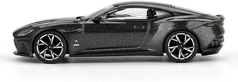 Diecast Model Car Compatible with Mini GT 1:64 Aston Martin DBS 007 Edition Black Limited Edition MGT01008 in Kuwait