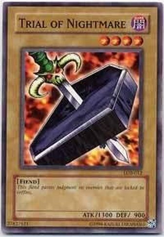 Yu-Gi-Oh! - Trial of Nightmare (LOB-012) - Legend of Blue Eyes White Dragon - Unlimited Edition - Common in Kuwait
