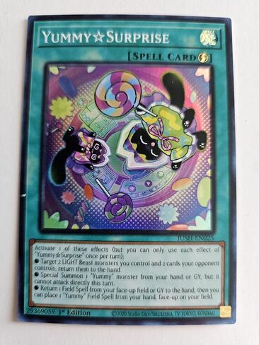 YummySurprise - JUSH-EN025 - Super Rare - 1st Edition in Saudi Arabia