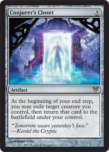 Magic The Gathering - Conjurer's Closet Artifact Card (1) - Ungraded - 2012 - Fantasy Theme in Saudi Arabia