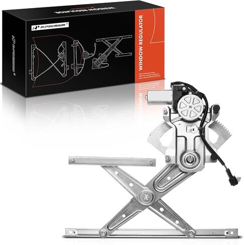 A-Premium Power Window Regulator with Motor Compatible with Kia Sorento 2003-2009 Sport Utility Rear Driver Side in Kuwait