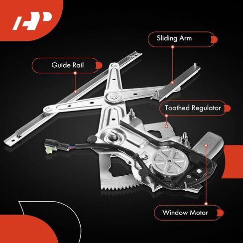 A-Premium Power Window Regulator with Motor Compatible with Kia Sorento 2003-2009 Sport Utility Rear Driver Side in Kuwait