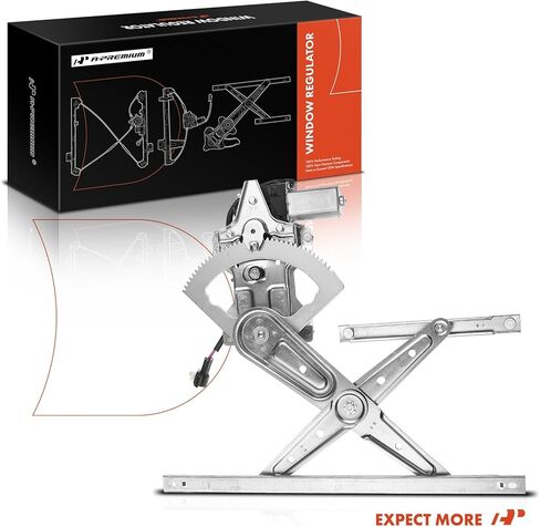 A-Premium Power Window Regulator with Motor Compatible with Kia Sorento 2003-2009 Sport Utility Rear Driver Side in Kuwait