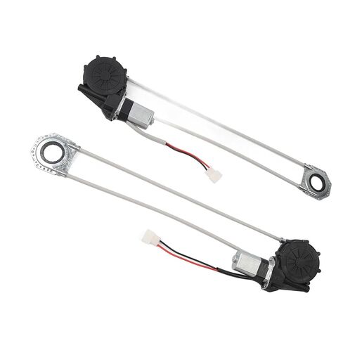 Electric Power Window Lift Regulator Conversion Kit Universal Upgrade Manual to Electric Windows for 2 Door Cars Trunks Pickups ABS Metal 12V DC Motor with Wrench Accessories in Saudi Arabia
