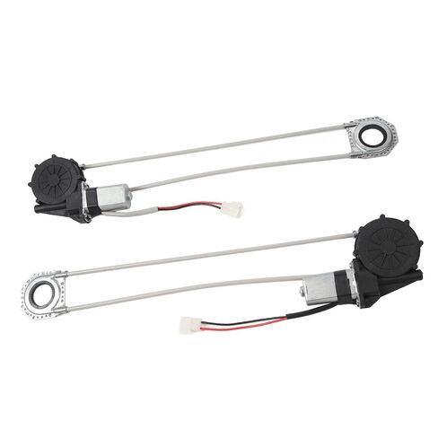 Electric Power Window Lift Regulator Conversion Kit Universal Upgrade Manual to Electric Windows for 2 Door Cars Trunks Pickups ABS Metal 12V DC Motor with Wrench Accessories in Saudi Arabia