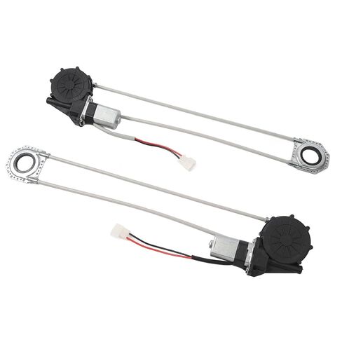 Electric Power Window Lift Regulator Conversion Kit Universal Upgrade Manual to Electric Windows for 2 Door Cars Trunks Pickups ABS Metal 12V DC Motor with Wrench Accessories in Saudi Arabia