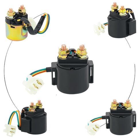 Motorcycle Starter Solenoid Relay Compatible with TRX125 TRX250 TRX200 TRX300 VF750 ATC125M ATC200 CX500 in Kuwait