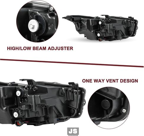 JSBOYAT Fits for 2014 2015 2016 2017 2018 2019 2020 2021 2022 Infiniti Q50 w/o AFS Left Driver Side Headlight Assembly Projector Headlamp w/LED DRL in Saudi Arabia