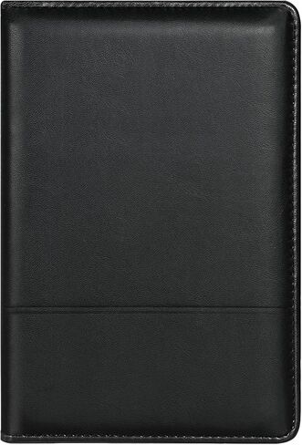 A5 Padfolio Business Portfolio Folder,Junior Size Document Folder Organizer, Padfolio with Interior Pocket and Pen Loop, 5 x 8 Writing Pad Included in Saudi Arabia