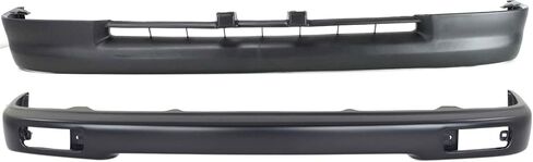 Garage-Pro Front Bumper Kit For Toyota Tacoma Accessories Base DLX 1995-1997 RWD, Painted Black Steel Fleetside Replaces # 5210104050 TO1002153 5391104041 TO1095169 in Kuwait