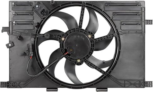 68461974AA Engine Radiator Cooling Fan Assembly Compatible with 2019-2021 for Jeep Renegade 2.4L Condenser Fan Assembly in Saudi Arabia