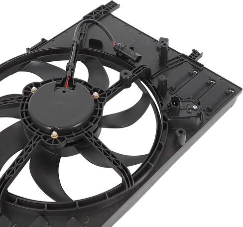 68461974AA Engine Radiator Cooling Fan Assembly Compatible with 2019-2021 for Jeep Renegade 2.4L Condenser Fan Assembly in Saudi Arabia