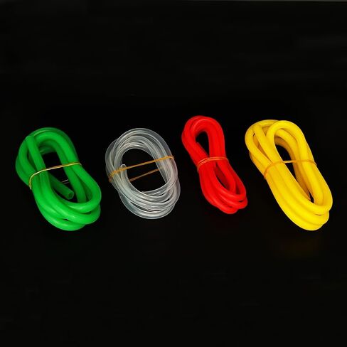 2 قطعة RC قارب مياه التبريد الأنابيب 3x5 مللي متر 4x7 مللي متر سيليكون أنبوب تبريد المياه الأنابيب ل RC قارب DIY نموذج السفينة أجزاء نظام تبريد المياه (أخضر ، شفاف) in Kuwait