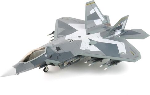 Hobby Master | 1:72 Scale Diecast Military Aircraft Replica | F-22 Splinter Camouflage USAF (fictitious Scheme) | Model HA2831 in Saudi Arabia