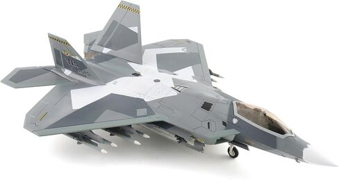 Hobby Master | 1:72 Scale Diecast Military Aircraft Replica | F-22 Splinter Camouflage USAF (fictitious Scheme) | Model HA2831 in Saudi Arabia