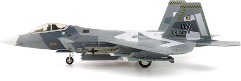 Hobby Master | 1:72 Scale Diecast Military Aircraft Replica | F-22 Splinter Camouflage USAF (fictitious Scheme) | Model HA2831 in Saudi Arabia