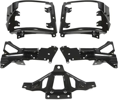 Front Bumper Brackets Support Inner & Outer Mount Set Compatible with 2016-2018 Silverado 1500 and 2019 Silverado 1500LD in Kuwait